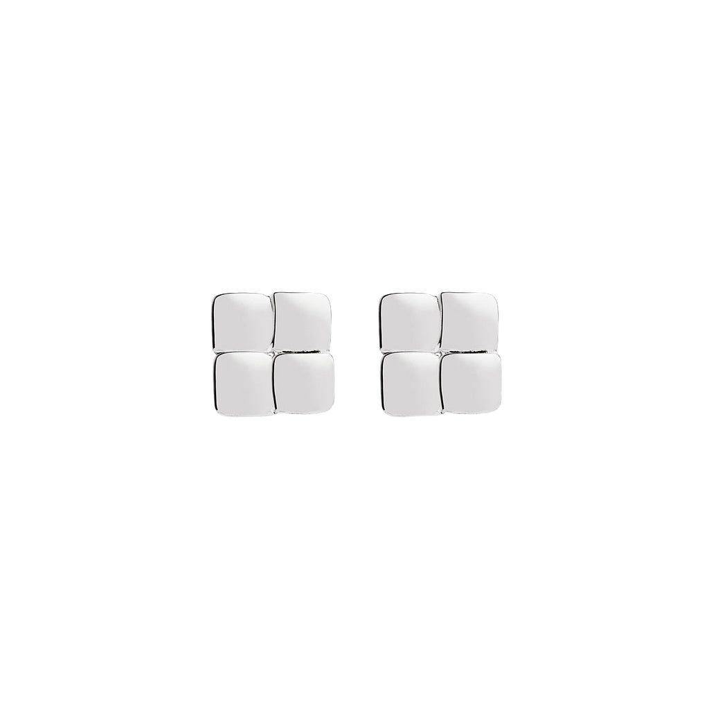 Najo 'Weave' Sterling Silver Stud Earrings E6815