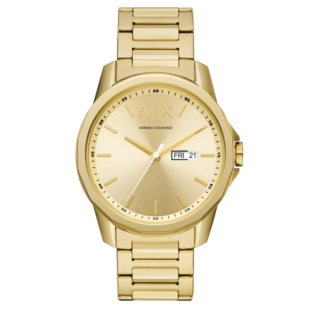 Armani Exchange Banks Gold-Tone Watch AX17341