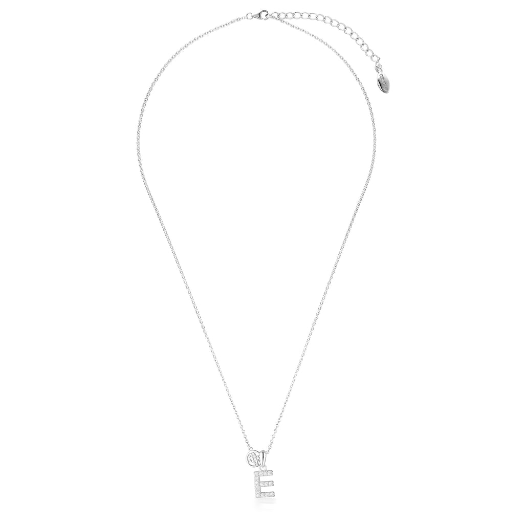 Georgini Sterling Silver Cubic Zirconia 'E' Initial Pendant