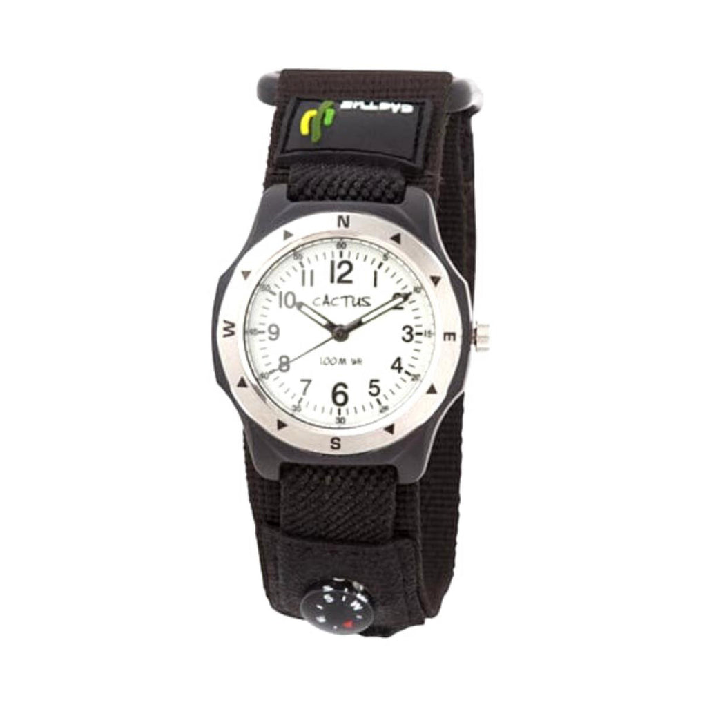Navigator Black Velcro Compass Waterproof Watch CAC-65-M01