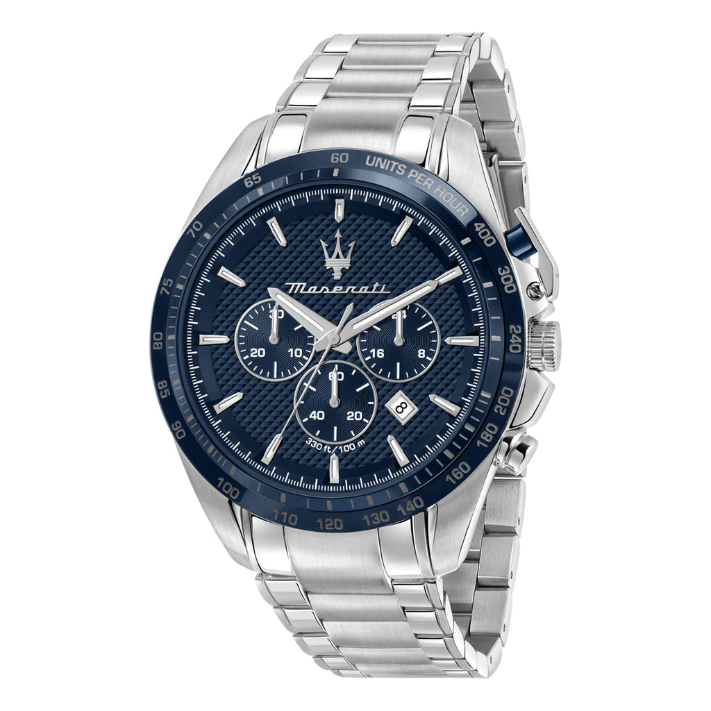 Maserati Traguardo Chronograph 45mm Blue Dial Watch R8873612