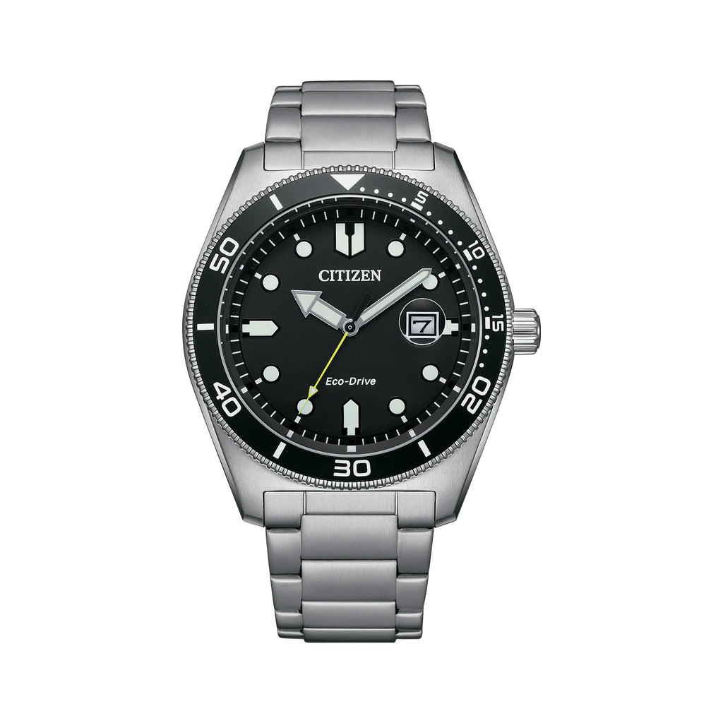 Citizen Eco-Drive Black Dial Watch AW1760-81E