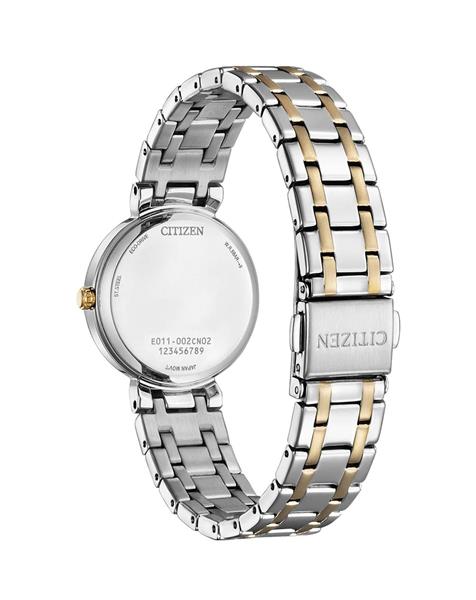 Citizen Eco-Drive 2-Tone Mother Of Pearl Watch EW2696-84A