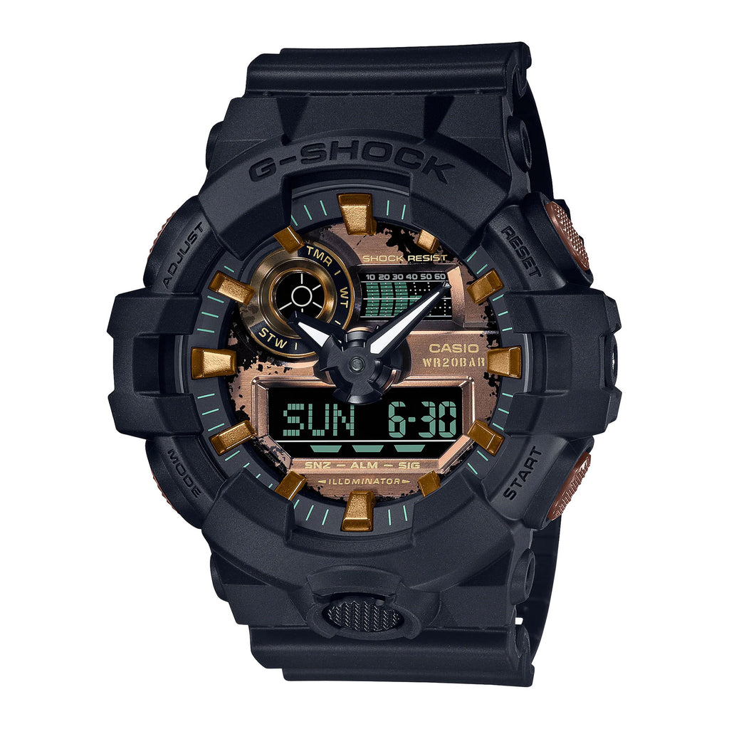 Casio G-Shock Rust Series Analogue Digital Watch GA700RC-1A