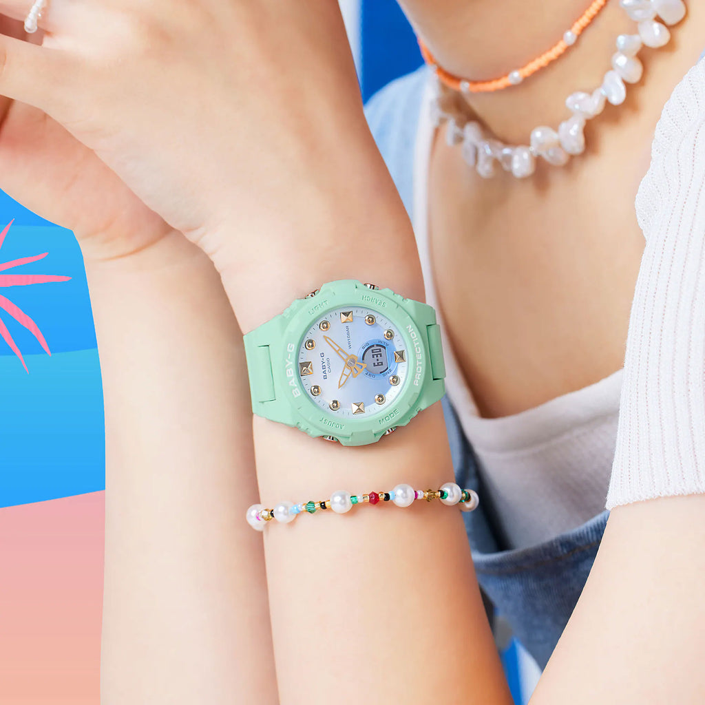 Casio Baby-G Aqua Playful Beach Collection Watch BGA320-3A