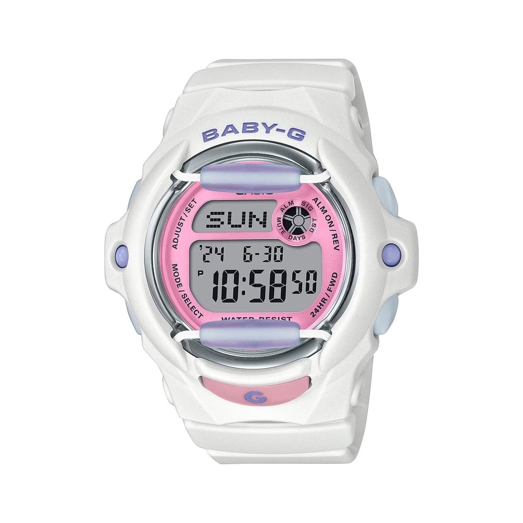 Casio Baby-G White, Pink & Purple Watch BG169PB-7D