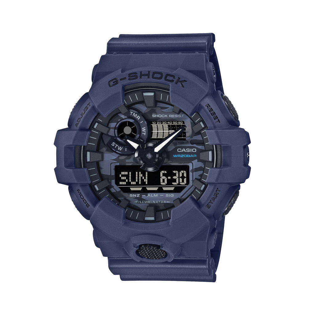 Casio G-Shock Analogue Digital World Time Watch GA700CA-2A