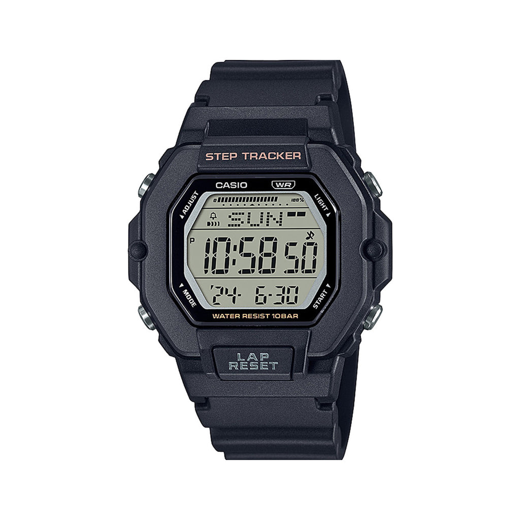 Casio Digital Step Tracker Black Watch LWS2200H-1A