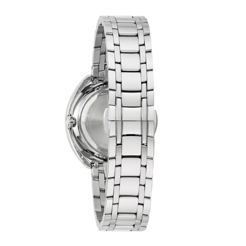 Bulova Classic Stainless Steel Mother of Pearl Dial Watch 96