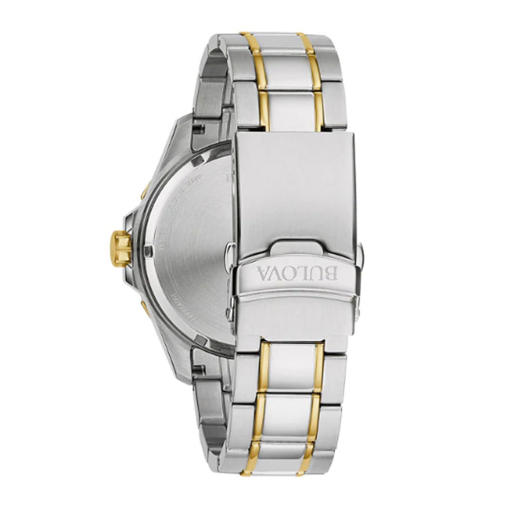 Bulova Two-Tone Stainless Steel Marine Star Watch 98B384