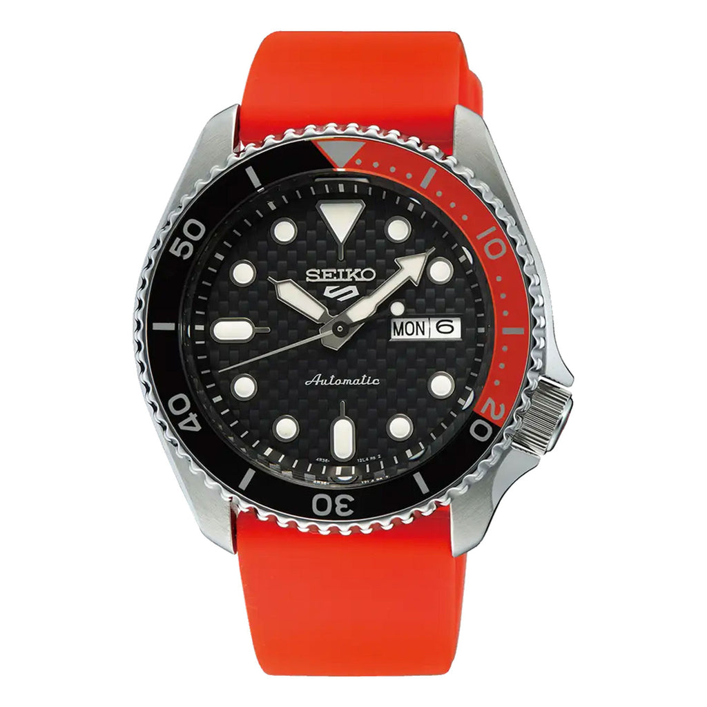 Seiko Supercars Limited Edition Automatic Red Strap Watch SR