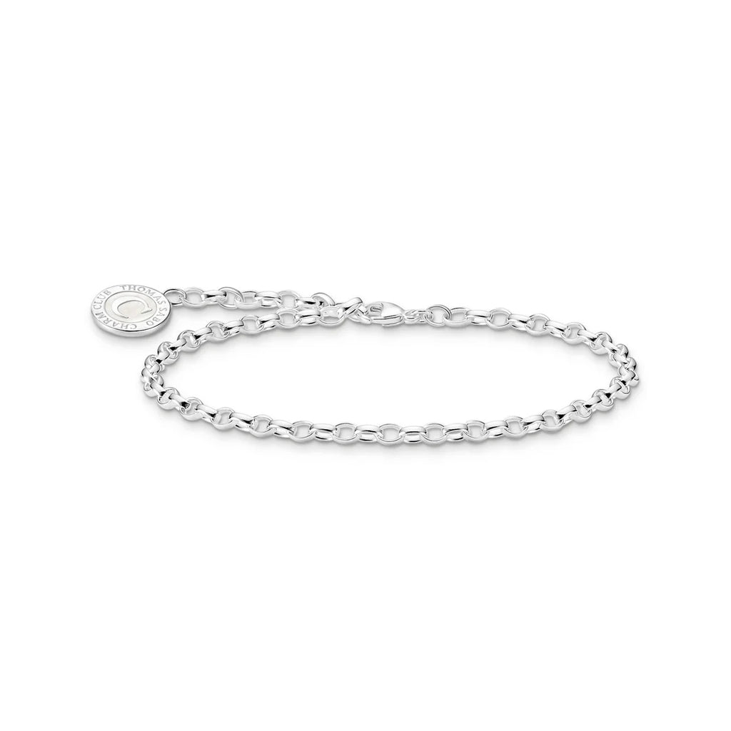 Thomas Sabo Sterling Silver Charmista Coin Belcher Bracelet