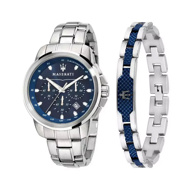 Maserati Successo Watch & Bracelet Gift Set R8851121016