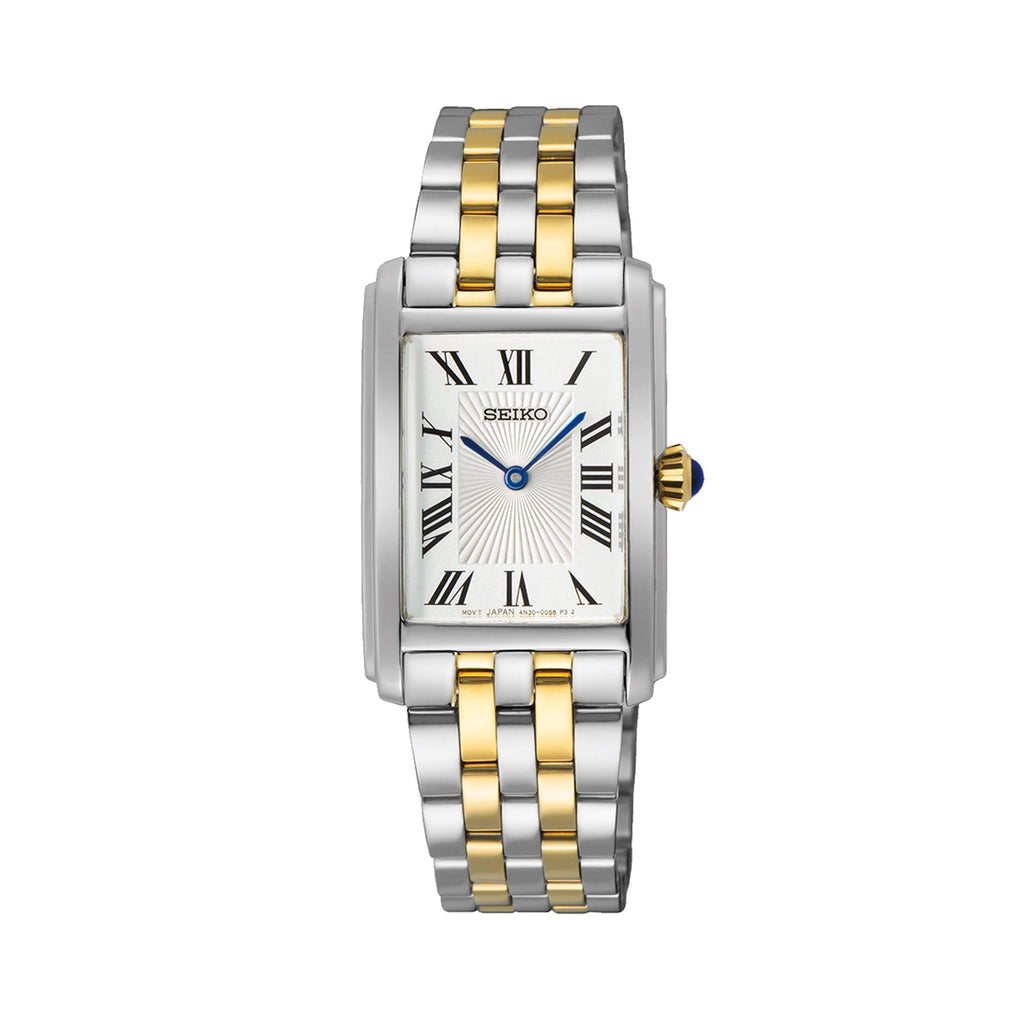 Seiko Conceptual 2-Tone Stainless Steel Mother Of Pearl Watc