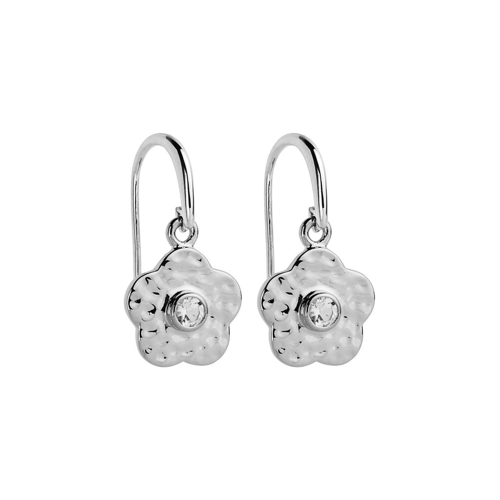 Najo Forget-Me-Not Sterling Silver Drop Earring E6979