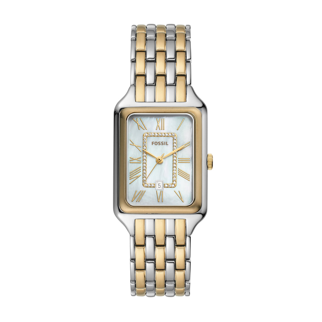 Fossil 'Raquel' 2-Tone Stainless Steel Watch ES5305