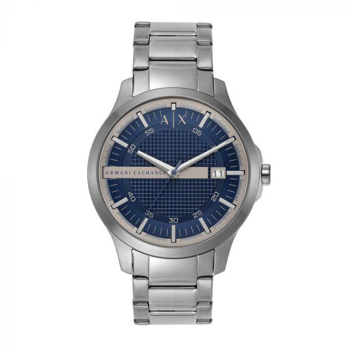 Armani Exchange 'Hampton' Blue Dial Watch AX2451