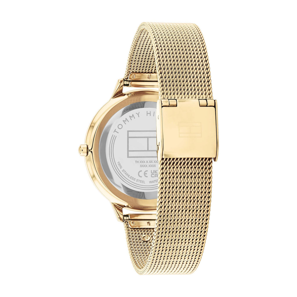 Tommy Hilfiger Gold Tone Mesh Watch 1782588