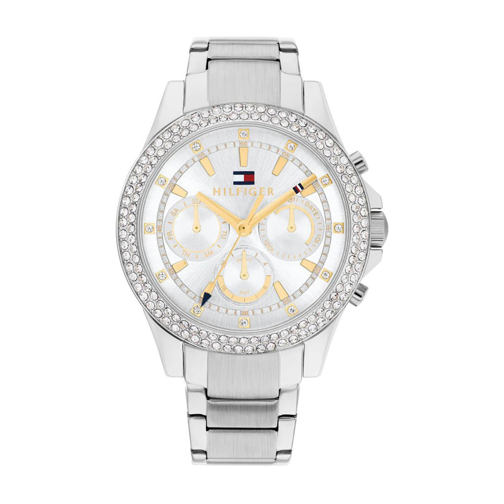 Tommy Hilfiger Multi-Function Stainless Steel Crystal Watch