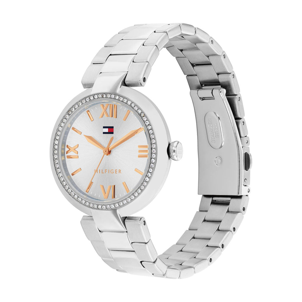 Tommy Hilfiger 'Alice' Stainless Steel Crystal Watch 1782681