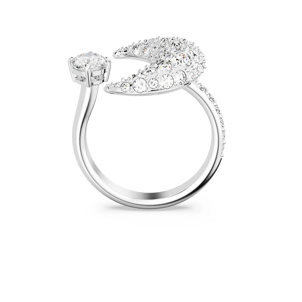 Swarovski Sublima Open Moon Crystal Ring 5666176