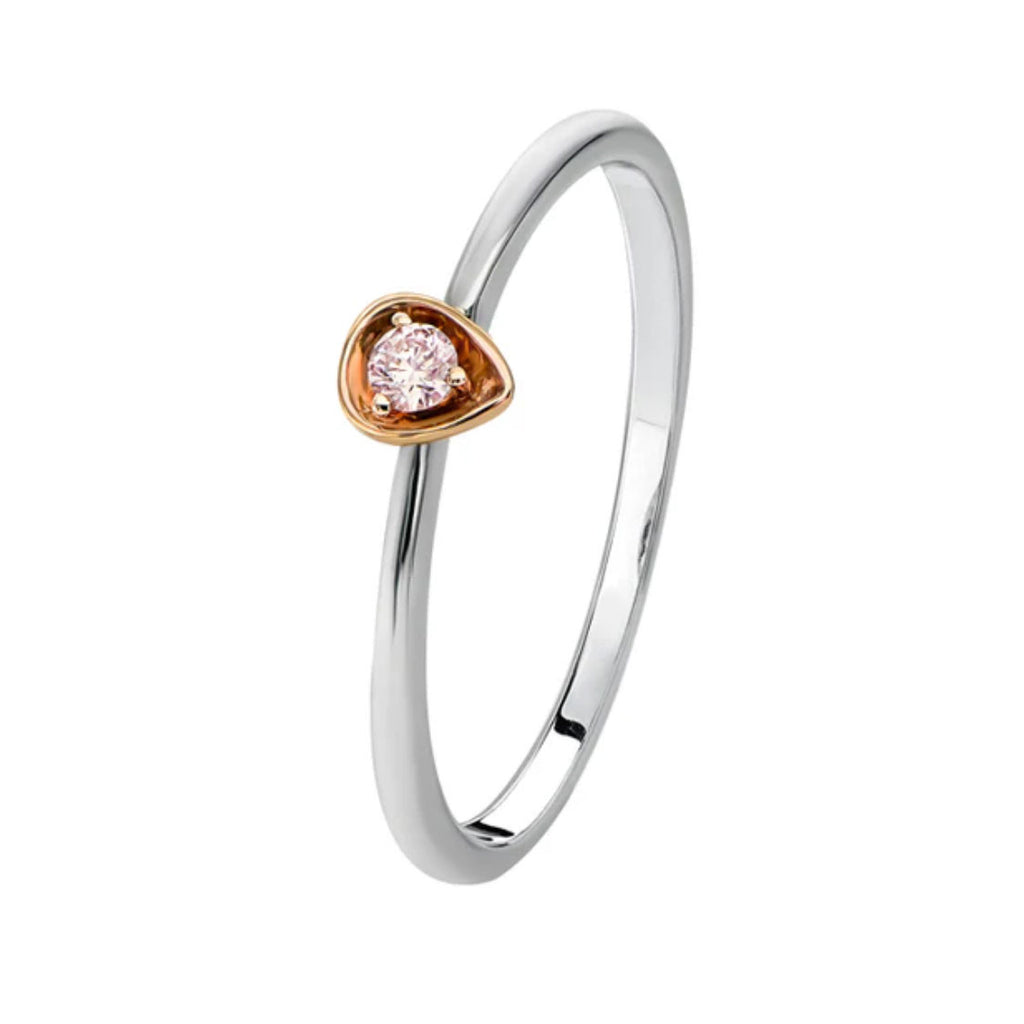 Kimberley Blush Amelie Ring 18ct Two-Tone Gold BPR-PENSB0301