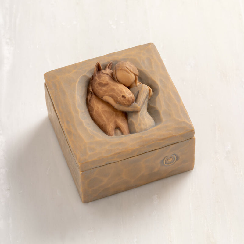 Willow Tree 'Quiet Strength' Keepsake Box 28099