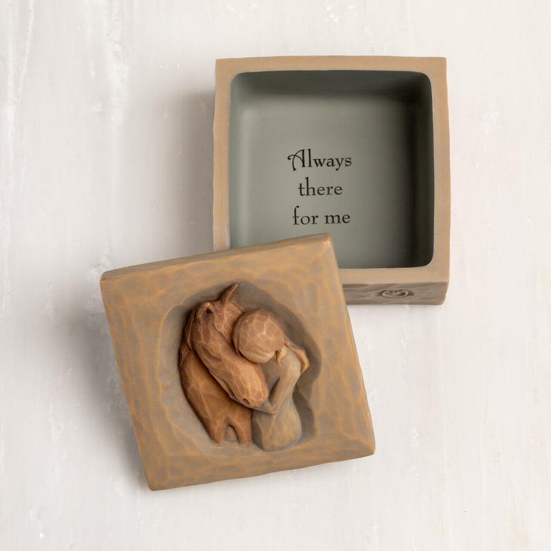 Willow Tree 'Quiet Strength' Keepsake Box 28099