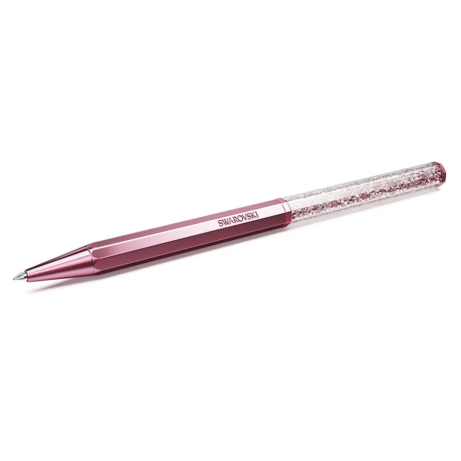 Swarovski Crystalline Ballpoint Octagon Pink Lacquered Pen 5