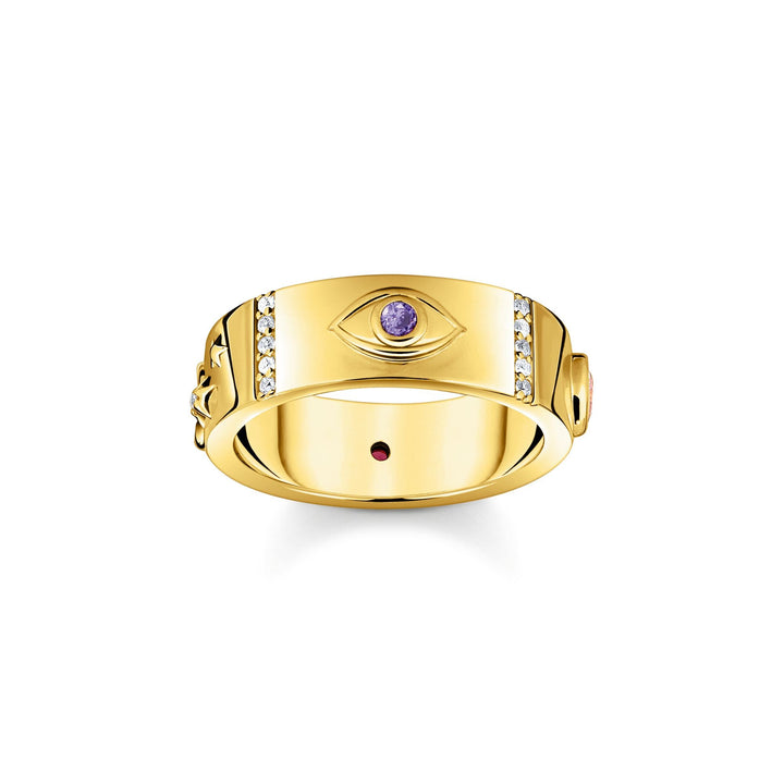 Thomas Sabo Cosmic Talisman Gold Tone Ring TR2439Y