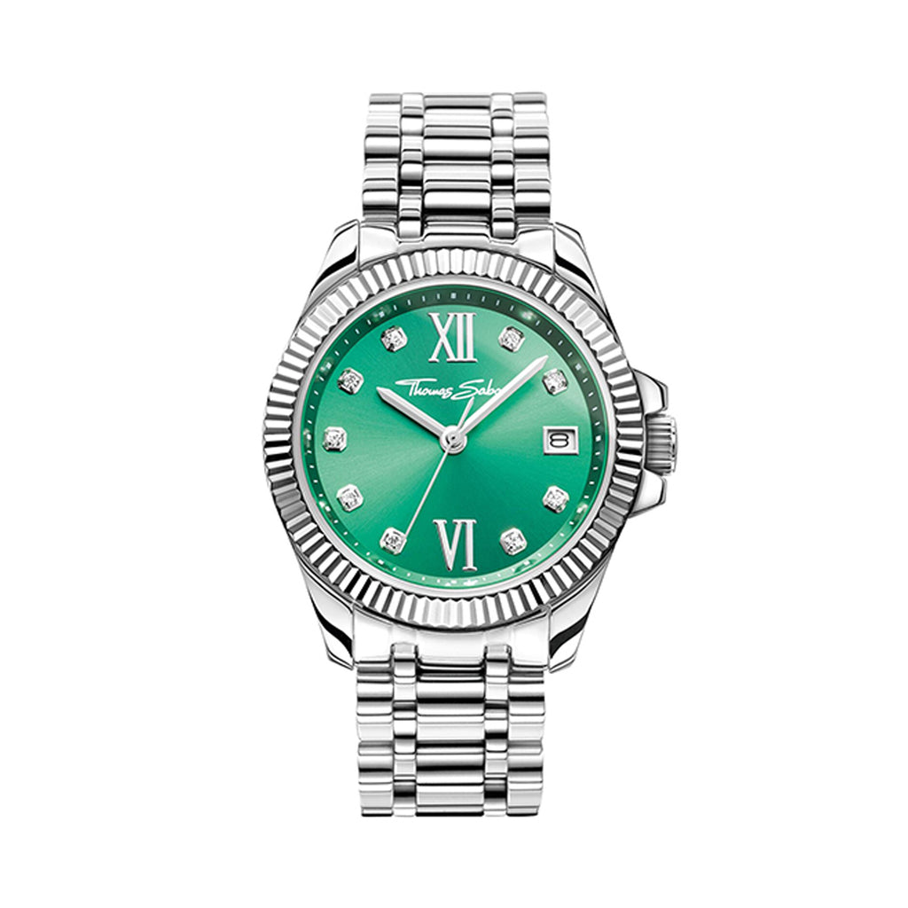 Thomas Sabo Divine Stainless Steel Green Dial Watch TWA0404