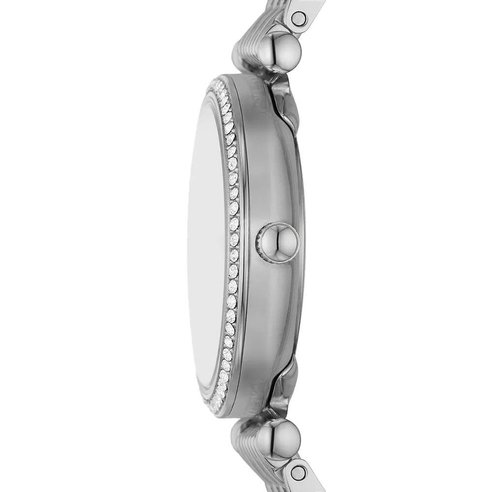 Fossil Carlie Stainless Steel Watch & Bracelet Gift Set ES53