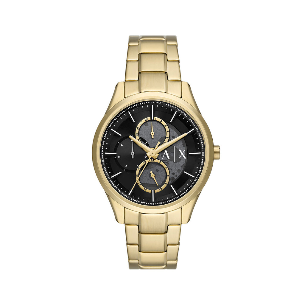 Armani Exchange 'Dante' Multi-Function Gold Tone Watch AX187