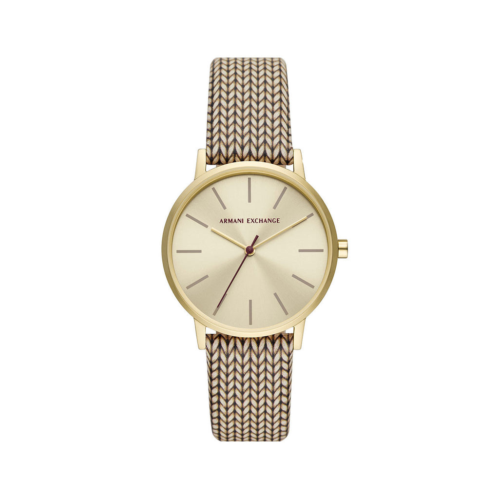 Armani Exchange 'Lola' Gold Tone Watch AX5594