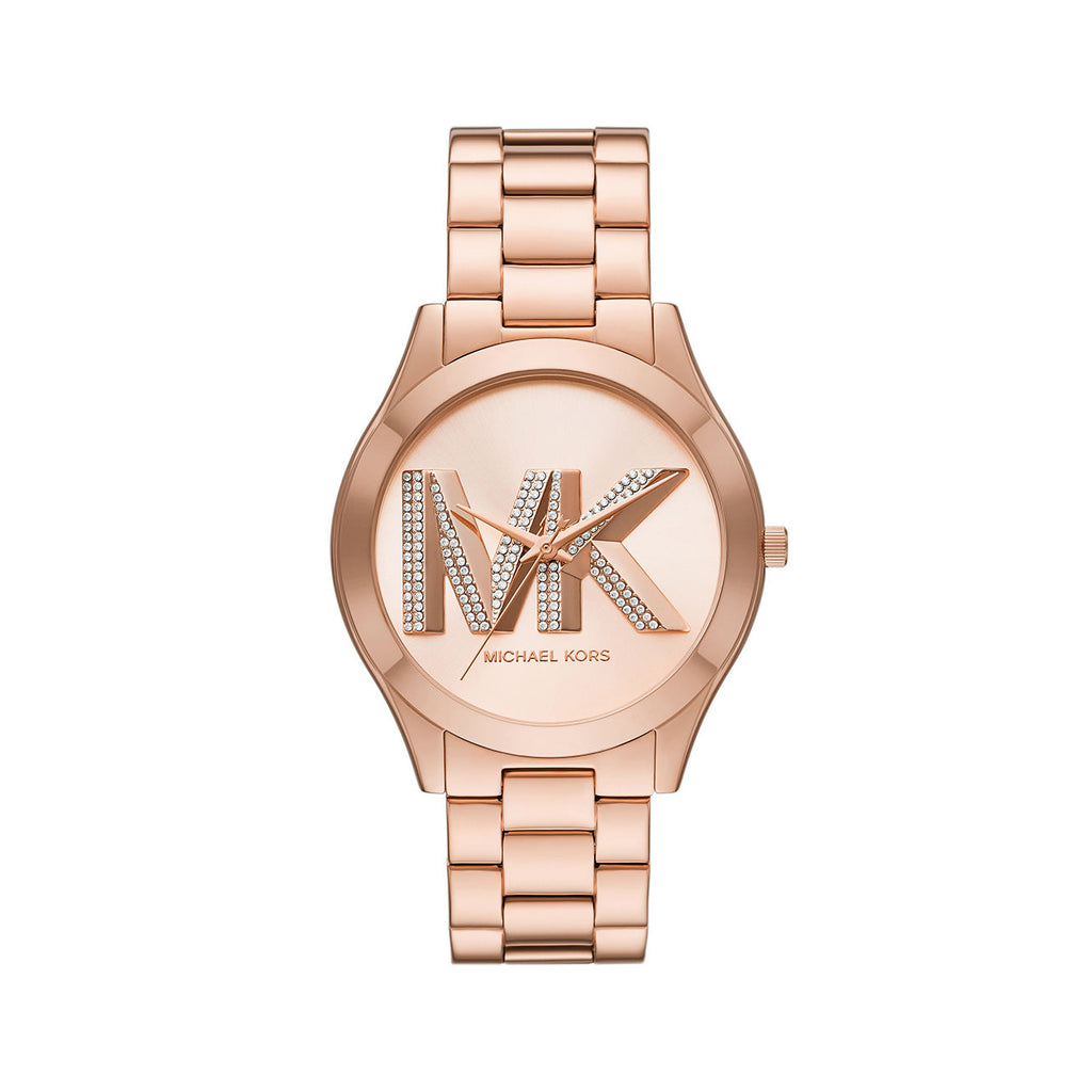 Michael Kors Slim 'Runway' Rose Gold Tone Watch MK4733