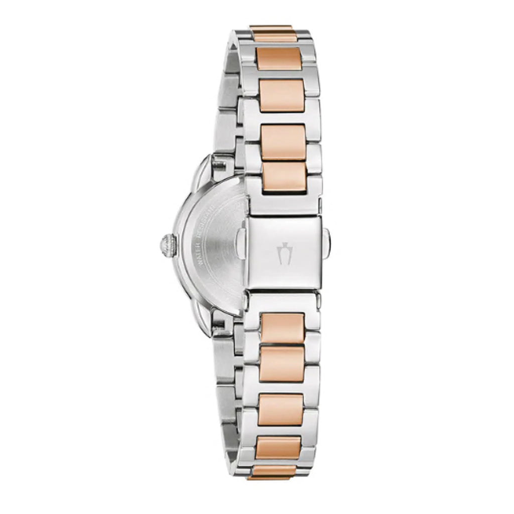 Bulova Classic Crystal Two-Tone Stainless Steel Watch 98R291