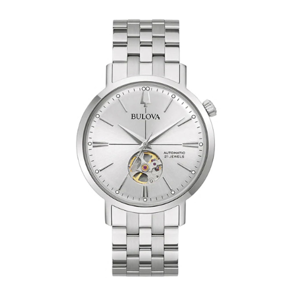 Bulova Classic Aerojet Automatic Stainless Steel Watch 96A27