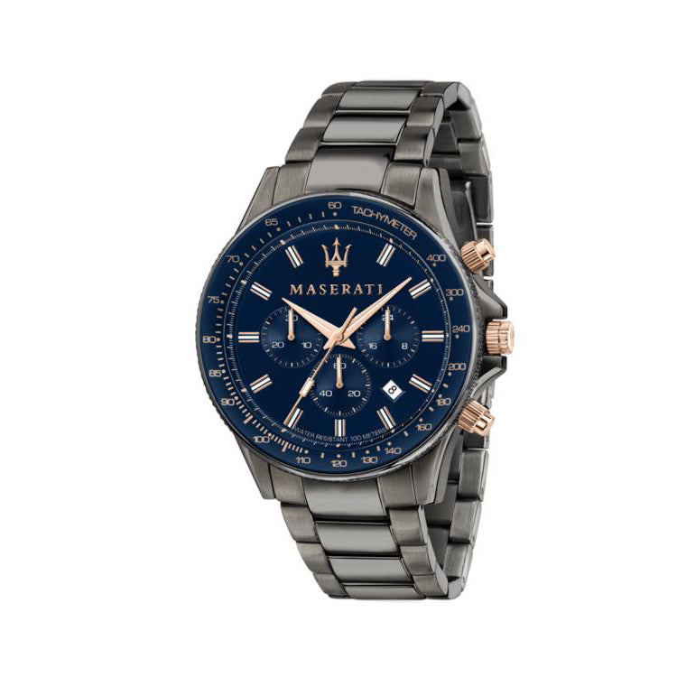 Maserati Sfida Chronograph Gunmetal Grey Watch R8873640001