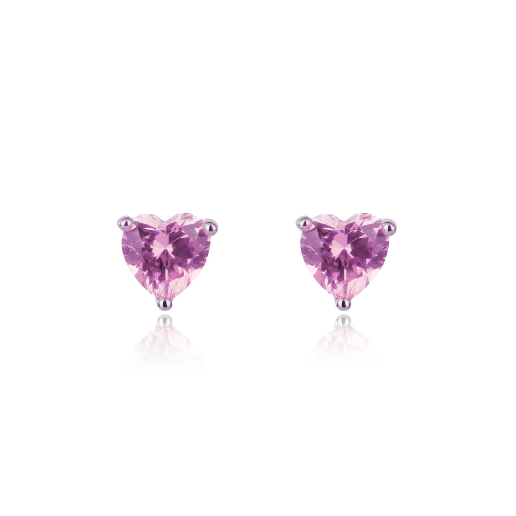 Georgini 'Sweetheart' Sterling Silver Cubic Zirconia Studs I