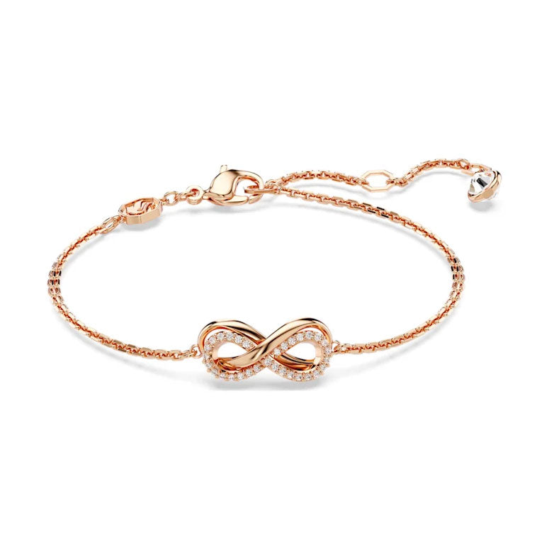 Swarovski 'Hyperbola' Rose Tone Infinity Crystal Set 5682483