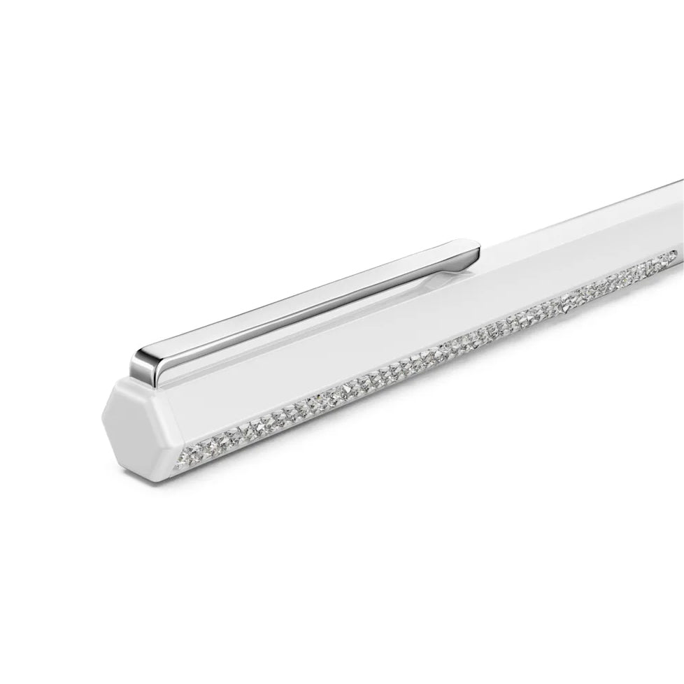 Swarovski Crystal Shimmer Ballpoint White Lacquered Pen 5678