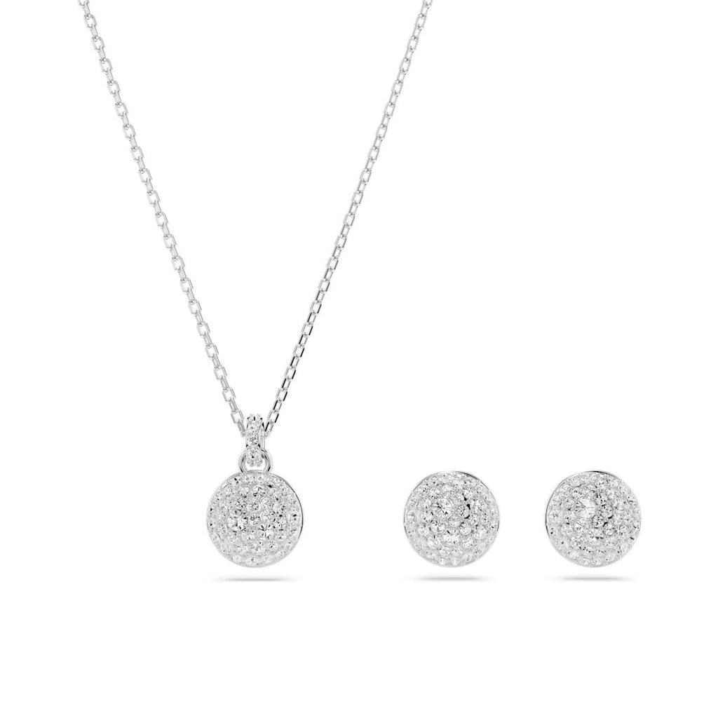 Swarovski 'Meteora' Round Crystal Pendant & Earring Set 5683