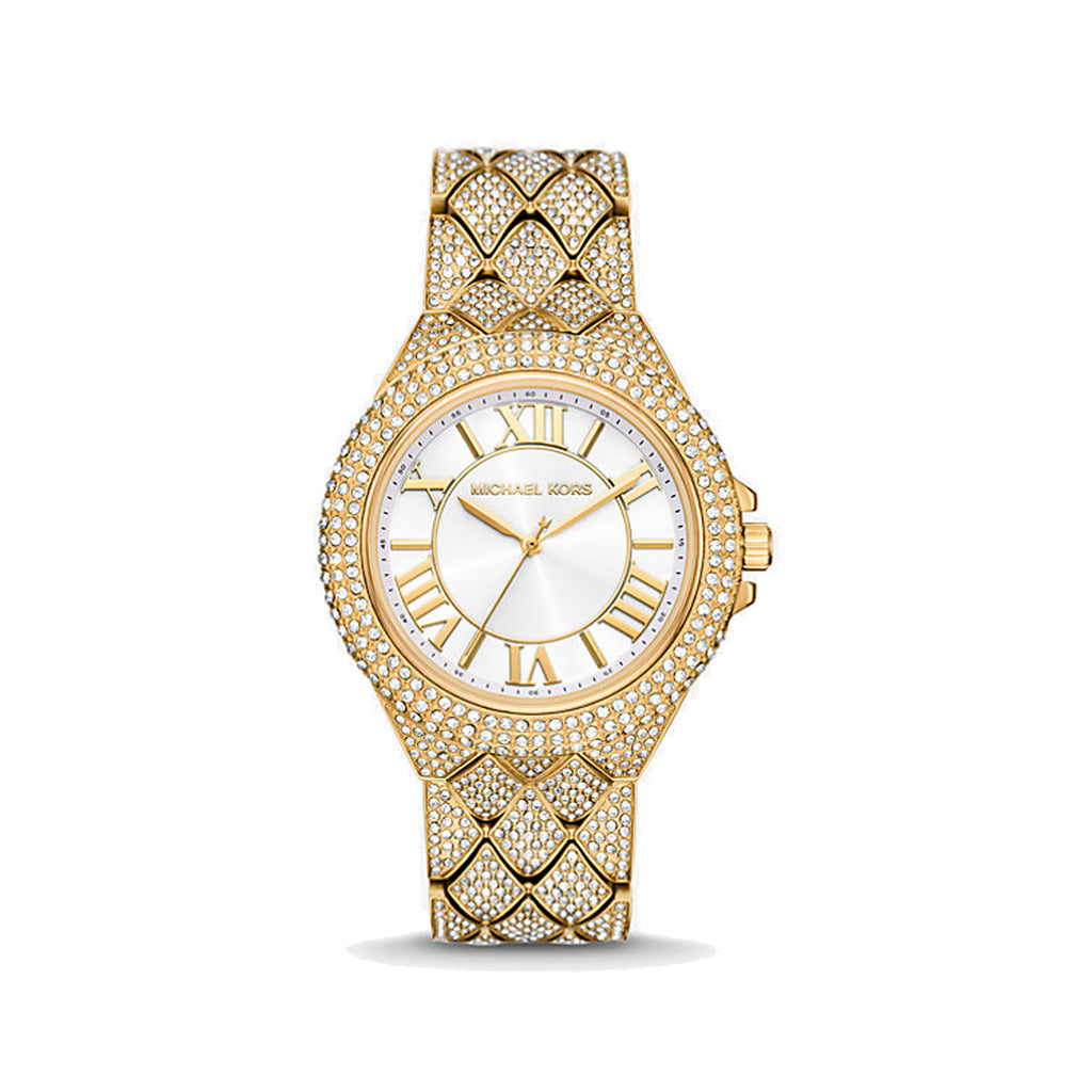 Michael Kors Camille Gold-Tone Crystal Watch MK4800