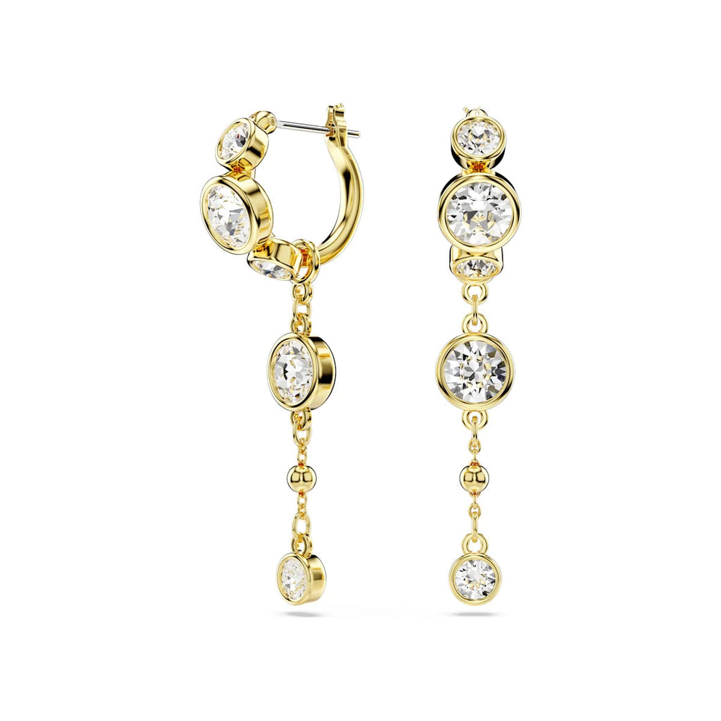 Swarovski 'Imber' Crystal Gold Tone Drop Earrings 5680097