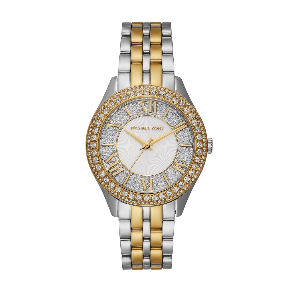 Michael Kors Harlowe Two-Tone Stainless Steel Watch MK4811