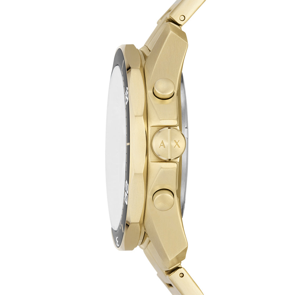 Armani Exchange 'Spencer' Gold Tone Chronograph Watch AX1958