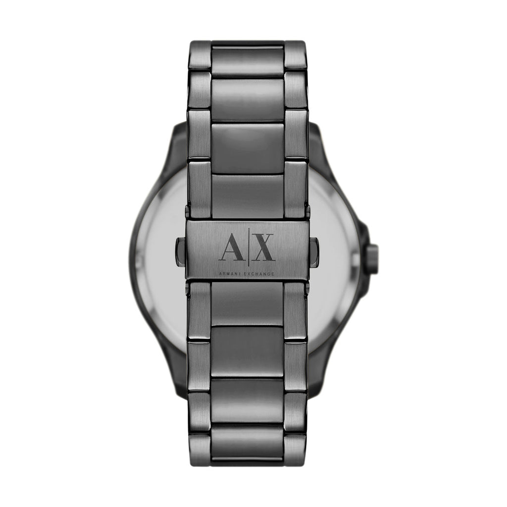 Armani Exchange 'Hampton' Gun Metal Grey Chronograph Watch A