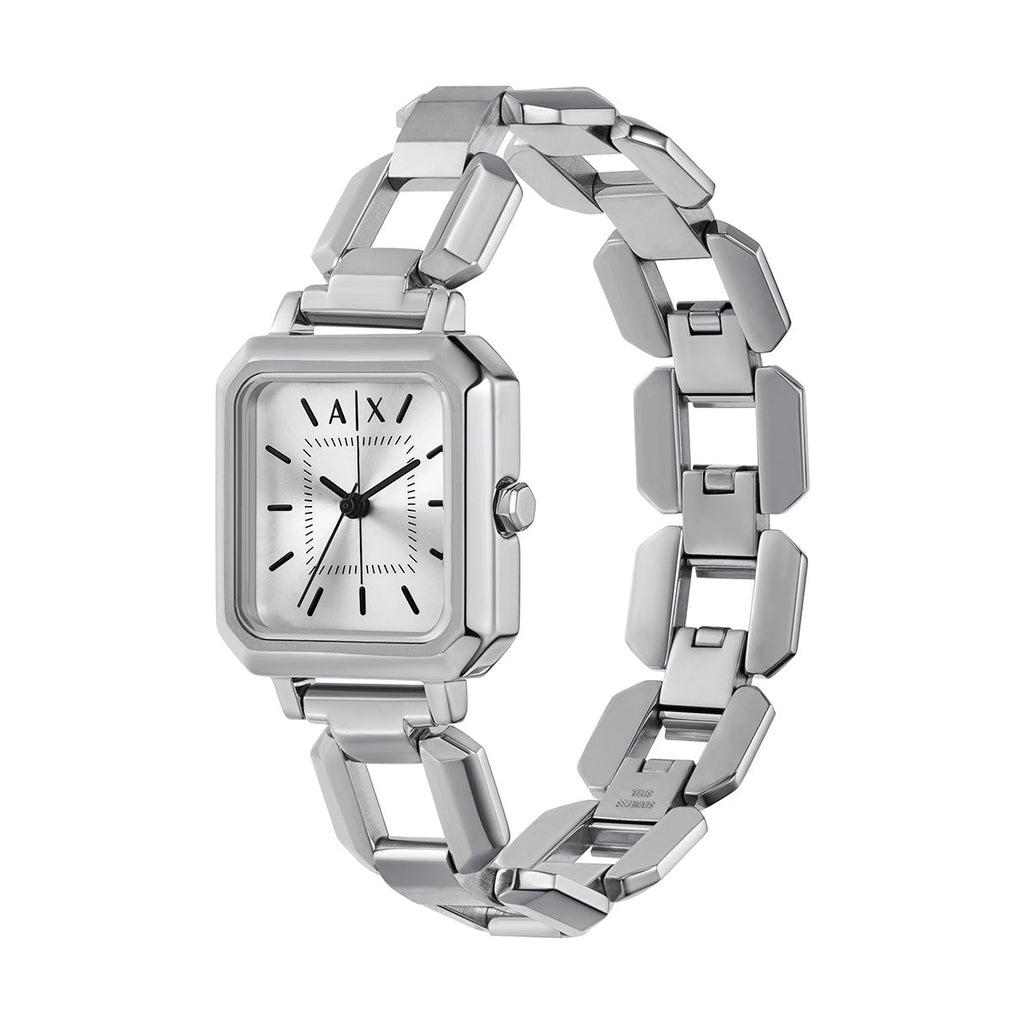 Armani Exchange 'Leila' Square Analogue Watch AX5720