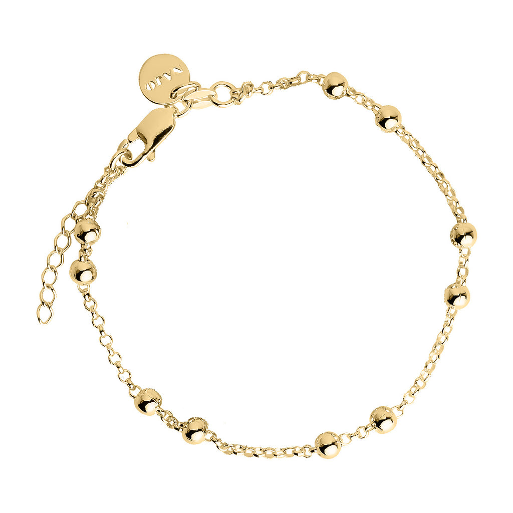 Najo 'Mattina' Gold Tone Single Bracelet B7037