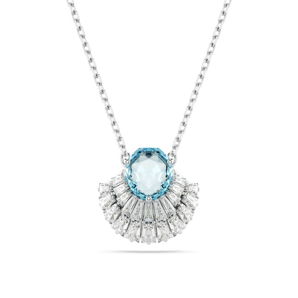 Swarovski 'Idyllia' Shell Blue Crystal Necklet 5689195